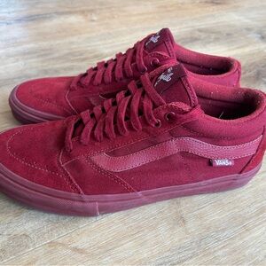 VANS Trujillo SG Ultracush Pro Red Skateboarding Sneakers Lace Up Mens 11